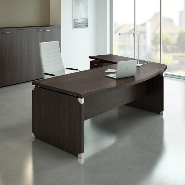 Bureau de direction Detoit avec rangements