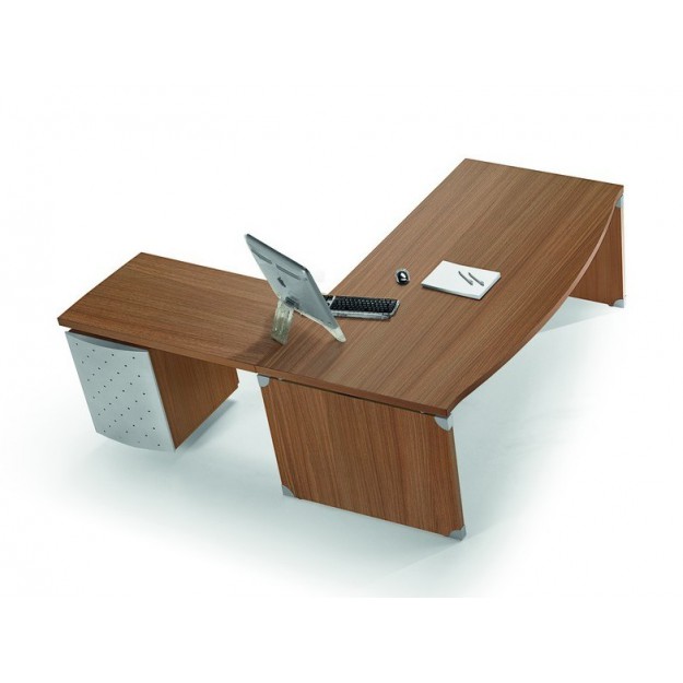 Bureau arque en bois XTIME-S12 | Lemondedubureau