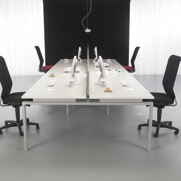 Bureau multiposte Bristol 4-6 postes | Lemondedubureau
